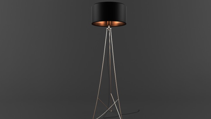 渲染模型_台灯101