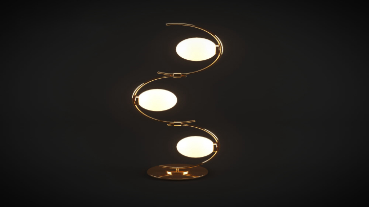 渲染模型_台灯119