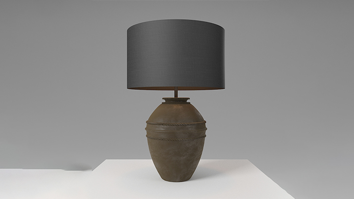 渲染模型_台灯121