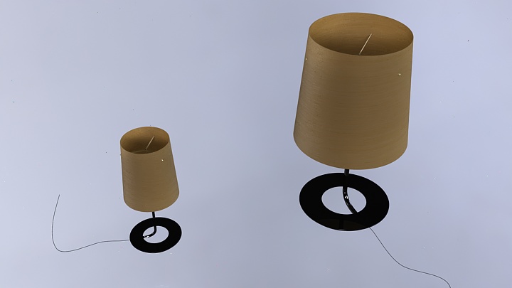 渲染模型_台灯179