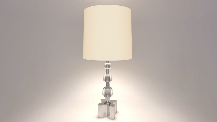 渲染模型_台灯205