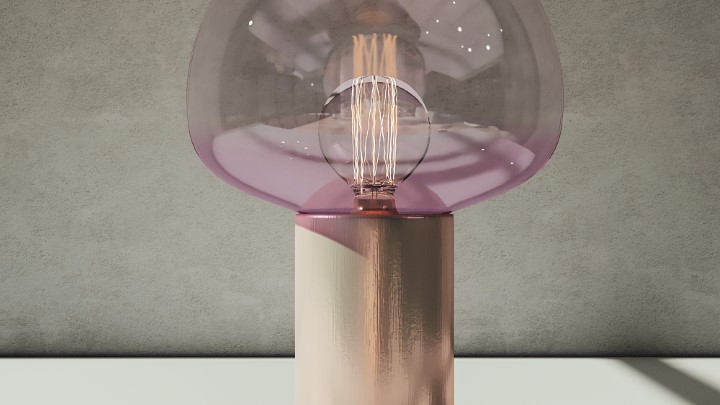 渲染模型_台灯216