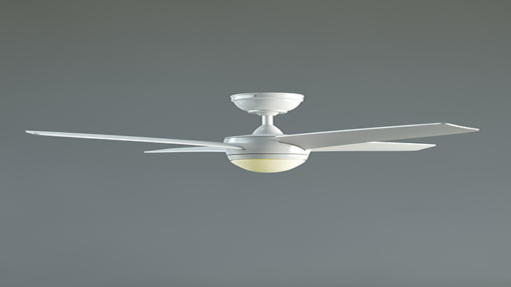 渲染模型_吊扇002