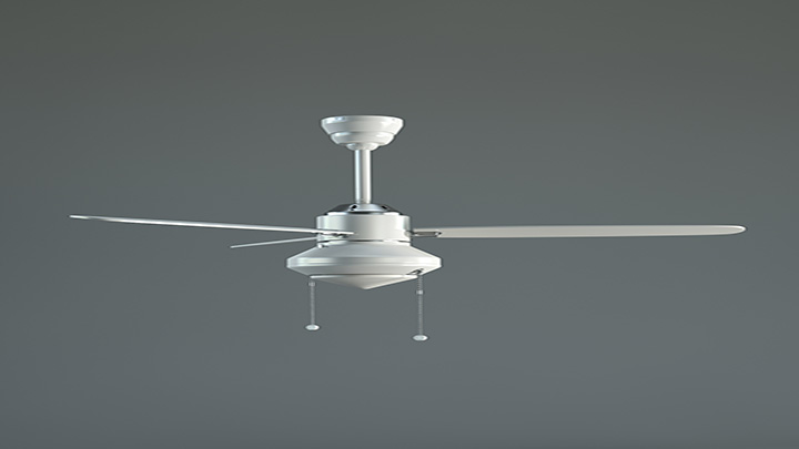 渲染模型_吊扇003