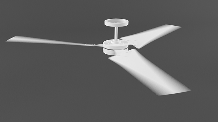 渲染模型_吊扇009