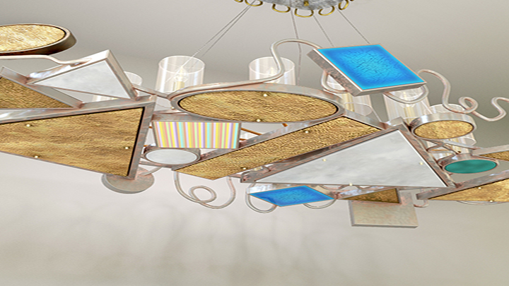 渲染模型_吊灯001