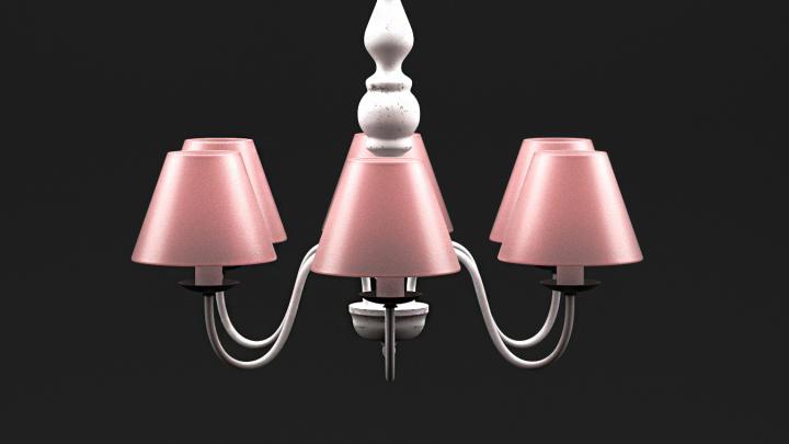 渲染模型_吊灯112