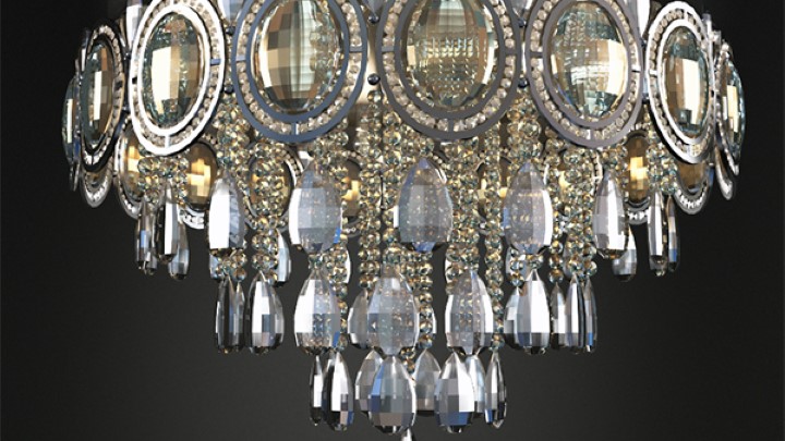 渲染模型_吊灯130