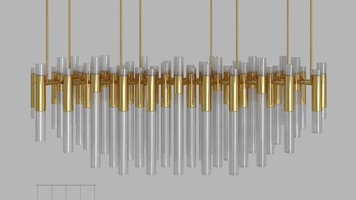 渲染模型_吊灯148