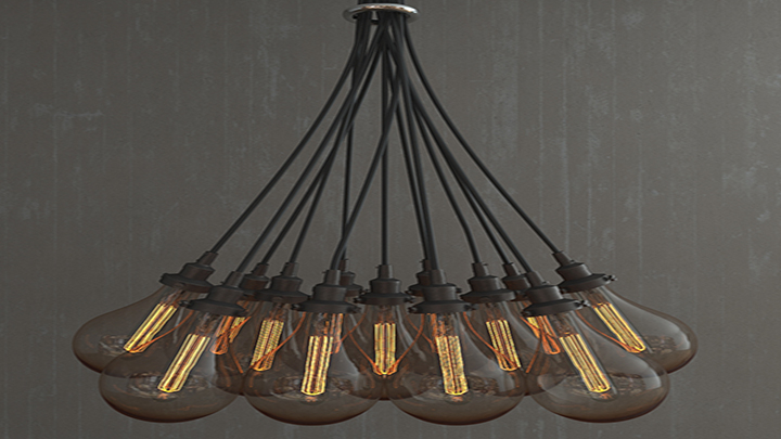 渲染模型_吊灯161