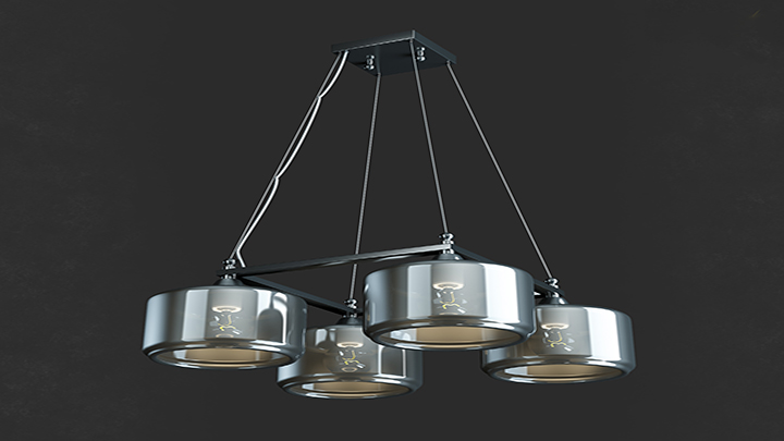 渲染模型_吊灯221