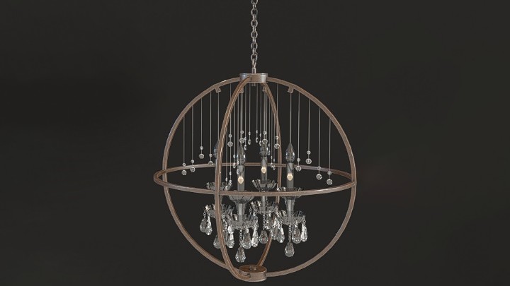 渲染模型_吊灯261