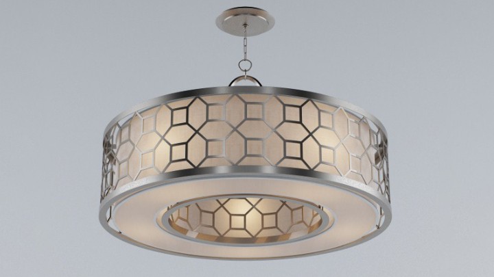 渲染模型_吊灯321