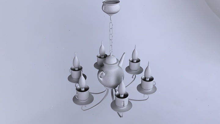 渲染模型_吊灯351