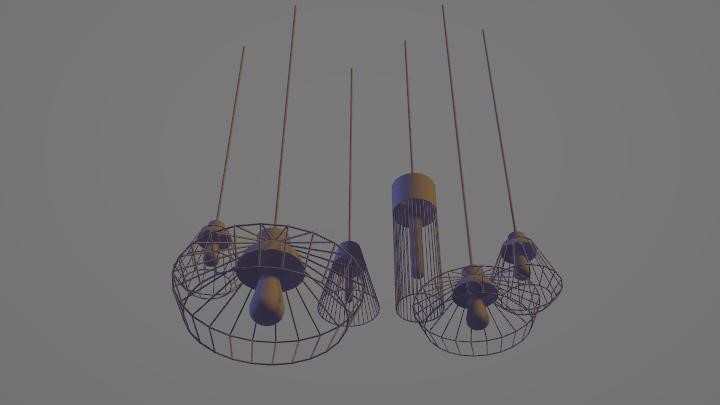 渲染模型_吊灯395