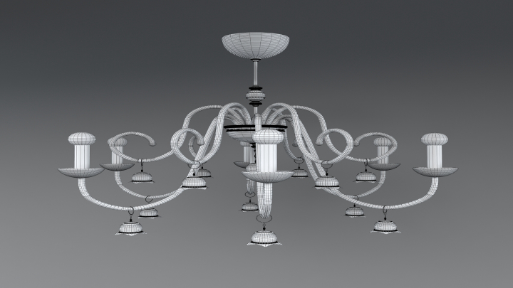 渲染模型_吊灯506