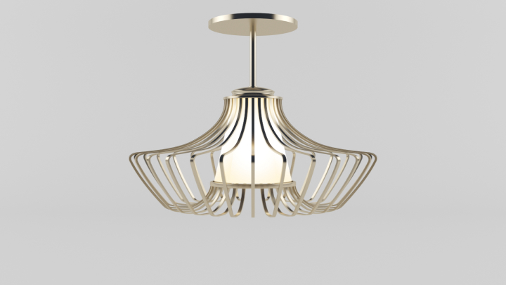 渲染模型_吊灯594