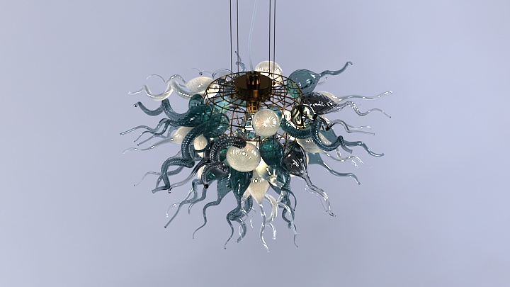 渲染模型_吊灯650