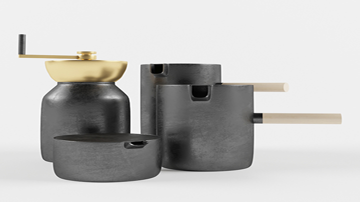 渲染模型_咖啡机001