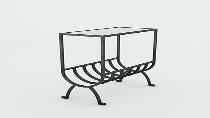 渲染模型_咖啡桌001