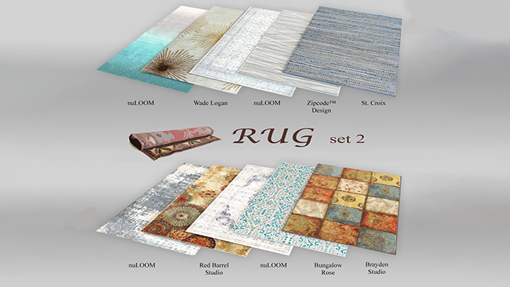 渲染模型_地毯028