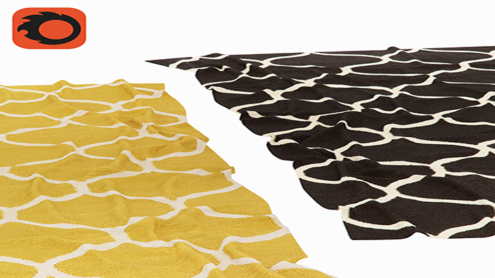 渲染模型_地毯064