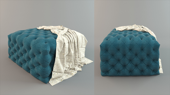 渲染模型_坐垫005