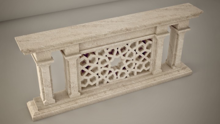 渲染模型_墙体002