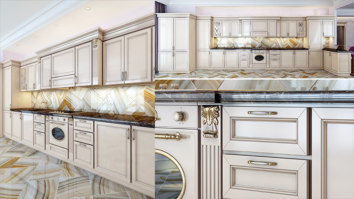 渲染模型_壁柜002