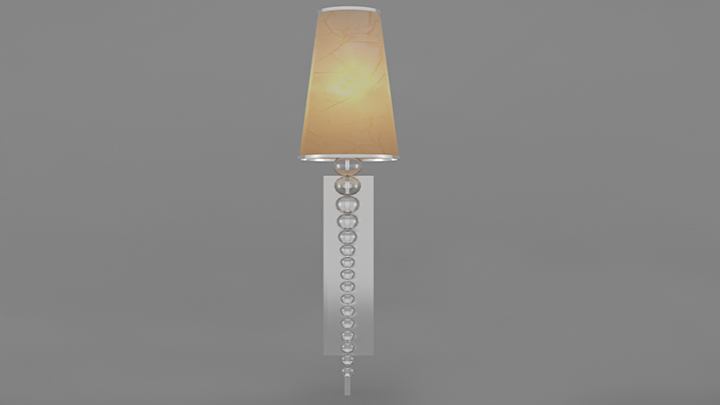 渲染模型_壁灯015