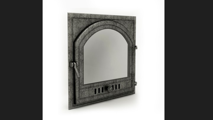 渲染模型_壁炉门001