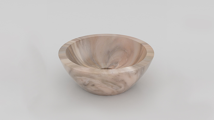 渲染模型_大理石盆005
