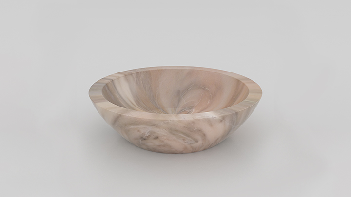 渲染模型_大理石盆006
