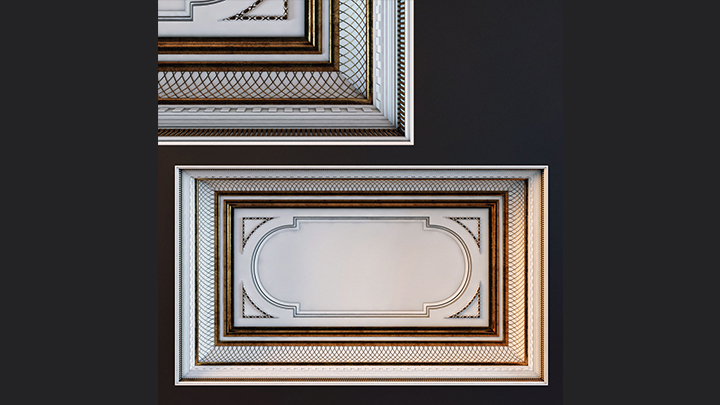 渲染模型_天花板002