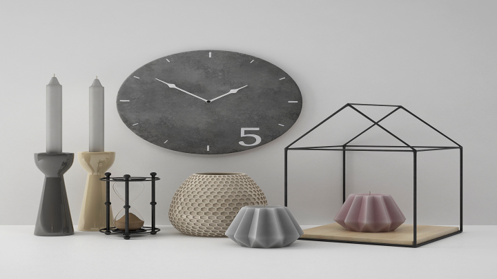 渲染模型_室内场景003