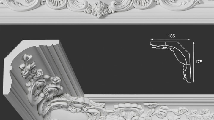 渲染模型_室内装饰049