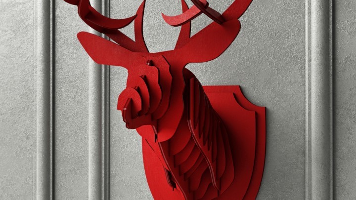 渲染模型_室内装饰品004