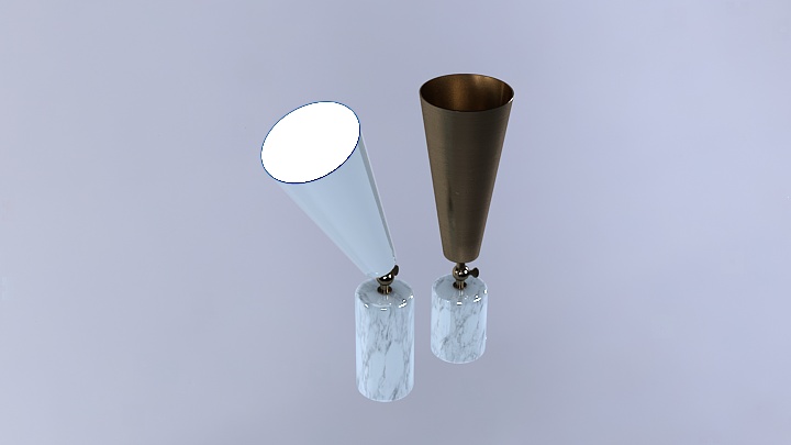 渲染模型_射灯002