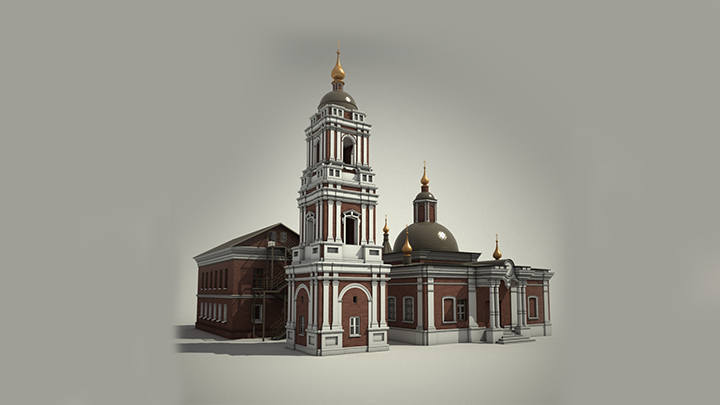 渲染模型_建筑001