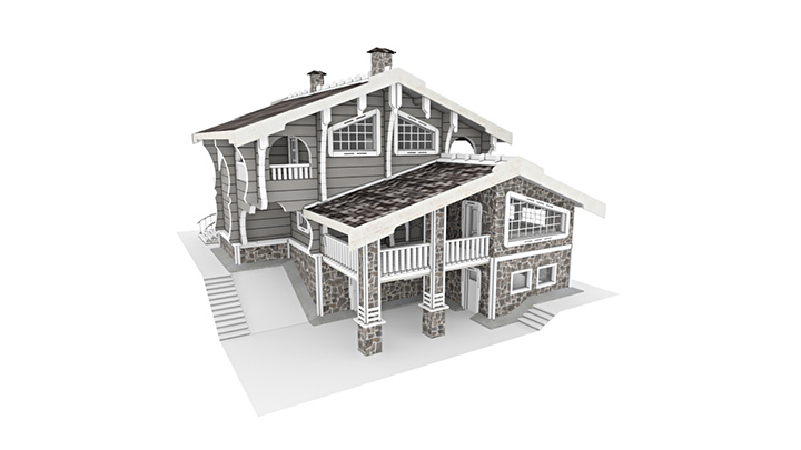 渲染模型_建筑010