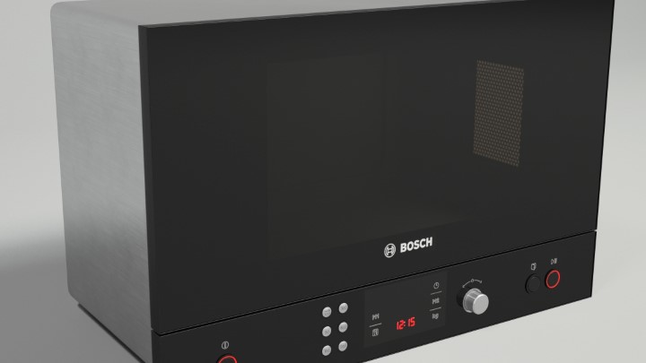 渲染模型_微波炉002