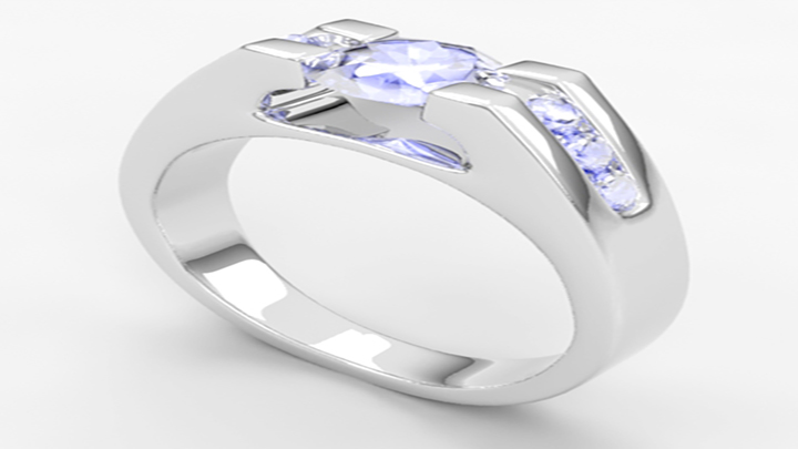 渲染模型_戒指002