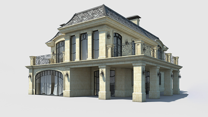 渲染模型_房子015