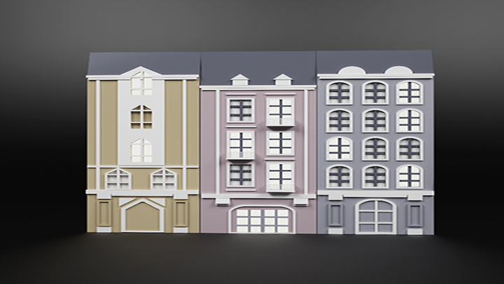 渲染模型_房屋005