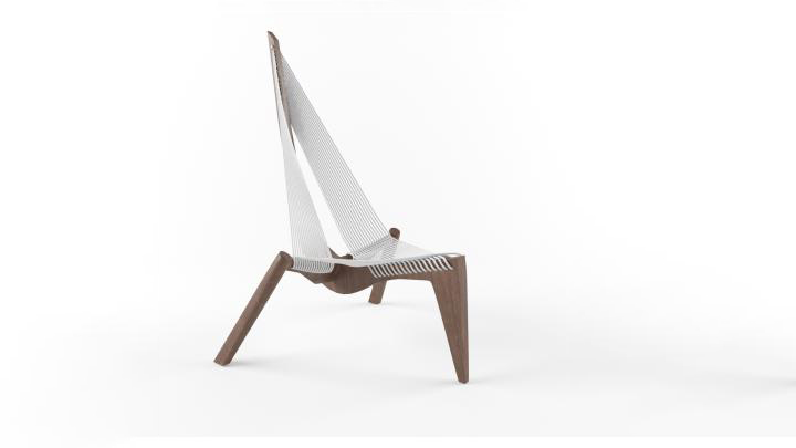 渲染模型_扶手椅010