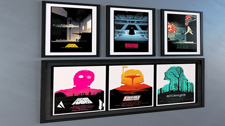 渲染模型_挂画009