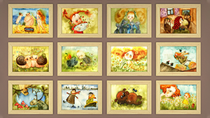 渲染模型_挂画012