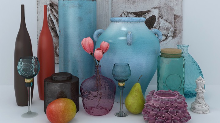 渲染模型_摆件025