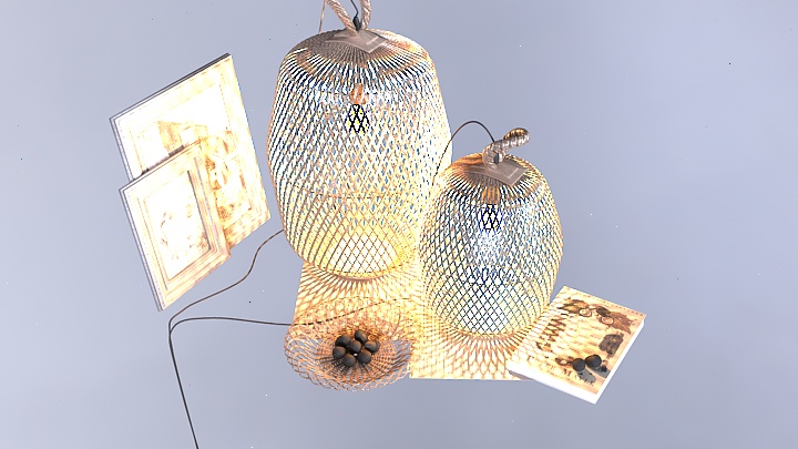 渲染模型_摆件099