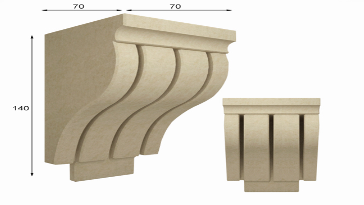 渲染模型_支架002